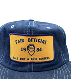 Vintage Clothing/Accessories - 1984 Denim Snap Back Ball Cap Fair Official Made in USA 🇺🇸 Outstanding Curated Vintage
