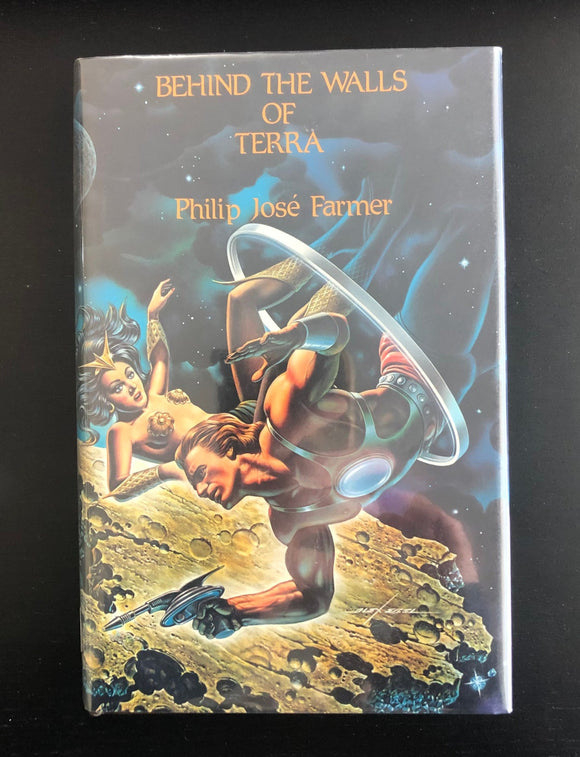 Art & Photography - Autographed Signed Book “Behind The Walls Of Terra” Philip Jose Farmer W/Dust Jacket 1982