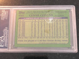 Art & Photography - 1982 Topps #640 Cesar Cedeno PSA/DNA Certified Encased Houston Astros Autographed