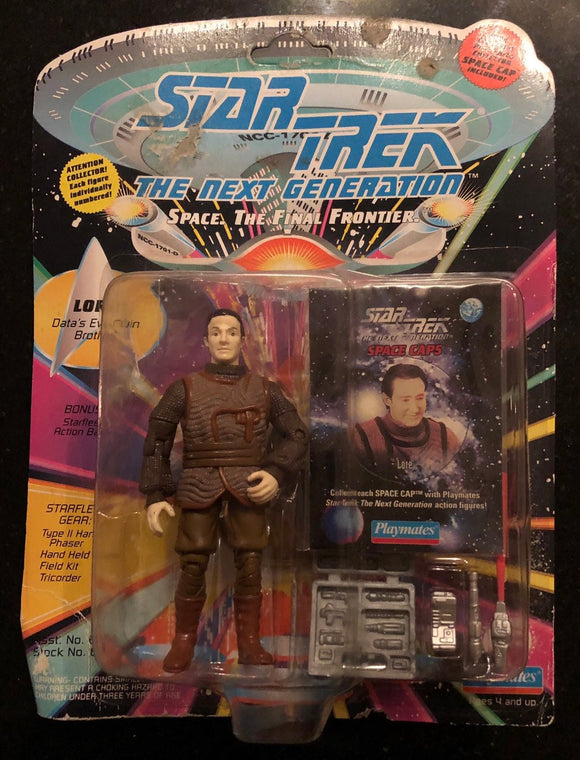 Pop Culture Sealed In Package 1993 Star Trek Next Generation Lore Data's Evil Twin Brother Action Figure