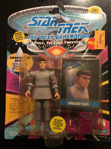 Pop Culture Sealed In Package 1993 Star Trek Next Generation Ambassador Spock Action Figure