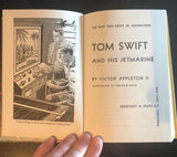 Pop Culture - Tom Swift and His Jetmarine 1954 Pulp Boys Series Books