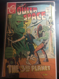 Vintage Comics Outer Space  NO. 1 - CHARLTON Comics - NOV. 1968 Bagged And Boarded