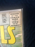 Vintage Comics SEA DEVILS # 21 (1965 ) DC Comics Nice Copy Fantastic Cover Art