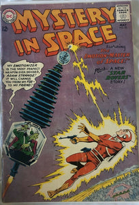 Vintage Comics Mystery in Space #83 May 1963 DC Comics Adam Strange Bagged And Boarded