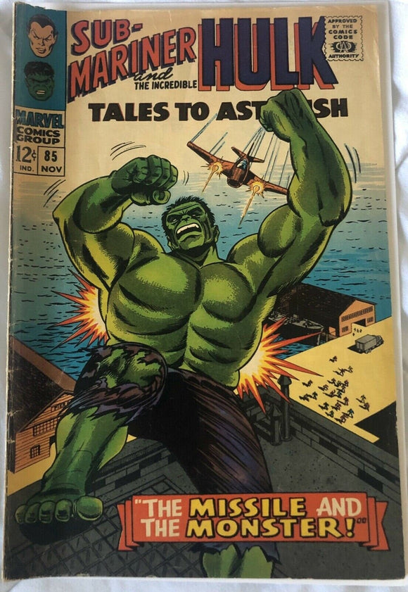 Vintage Comics TALES TO ASTONISH #85 Bagged And Boarded November 1966