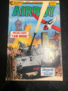 Vintage Comics Airboy No. 11 Dec. 1, 1986 Eclipse Dixon & Truman First Printing