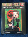 Vintage Comics The Scorpio Connection WOLVERINE & Nick Fury Hardcover Graphic Novel HC 1st Ed