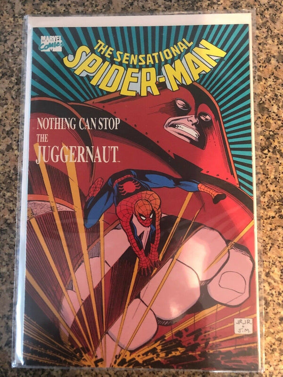Vintage Comics Sensational Spider-Man Nothing Can Stop the Juggernaut 1989 VF/8.0 +