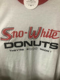 Vintage Clothing 1970s Vintage Screen Stars Tag Extra-Large Dead Stock Sno-White Donuts T-Shirt
