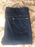 Vintage Clothing Dead Stock Vintage Wrangler Indigo Denim Jeans 38/34 Exposed Rivets Minty Fresh