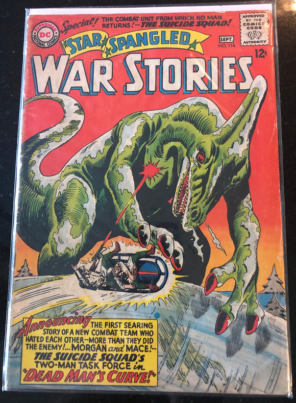 Vintage Comics Star-Spangled War Stories Vol 1 #116 September, 1964 DC Comics