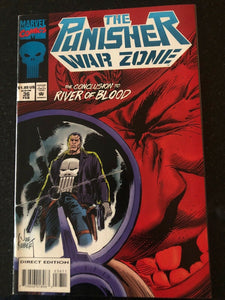Vintage Comics Punisher War Zone (1992) #36 NM Marvel Comics Joe Kubert Art