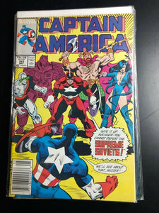 Vintage Comics Captain America #353 1989 Marvel Comics