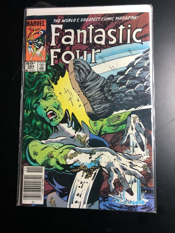 Vintage Comics Fantastic Four #284, COPPER AGE 1985
