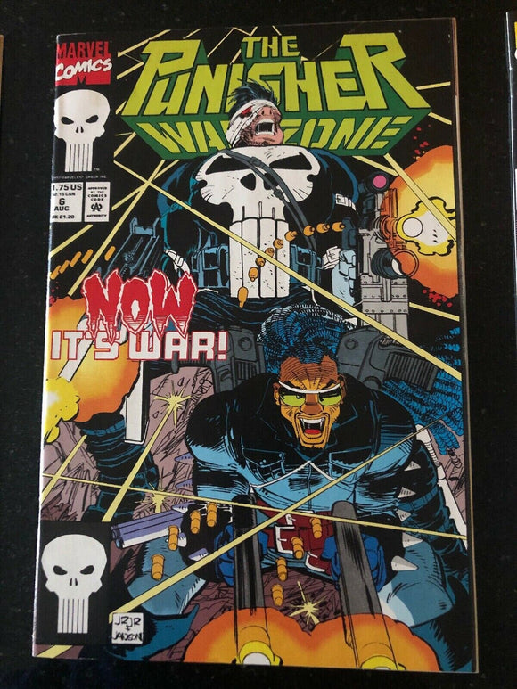 Vintage Comics The Punisher: War Zone #6 NM-/NM Shot-Gun Chuck Dixon John Romita Jr Marvel