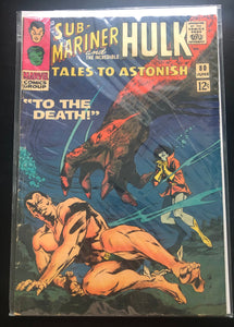 Vintage Comics Sub-Mariner & The Incredible Hulk Tales To Astonish Great Silver Age Marvel Comic