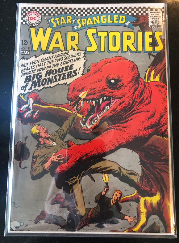 Vintage Comics Star-Spangled War Stories Vol 1 #132 May 1967 DC Comics