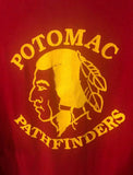 Vintage Clothing 1970s To Early 80s Tee Made In USA Jersees Tees 2XL But Fits L-XL Potomac Pathfinders