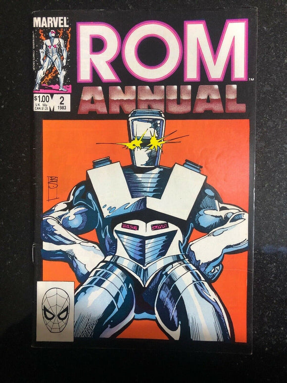 Vintage Comics ROM ANNUAL # 2 * 1983 * Marvel Comics