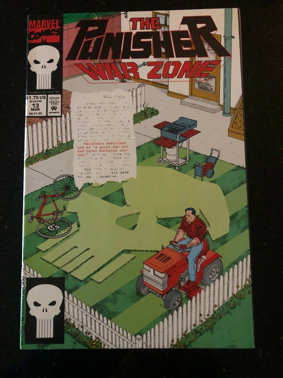Vintage Comics Punisher War Zone #13 (Marvel Comics)