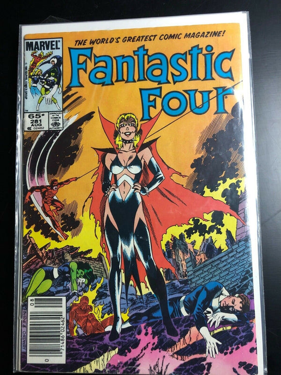 Vintage Comics Fantastic Four #281 1985 August Issue Marvel World's Greatest Comic Books