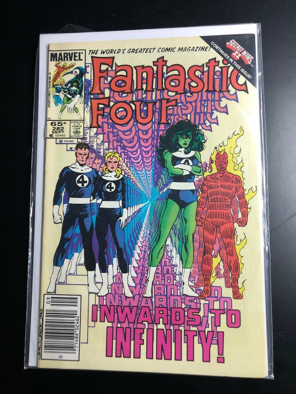 Vintage Comics Fantastic Four #282 (Sep 1985, Marvel)