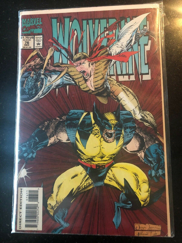 Vintage Comics Wolverine #76. Marvel 1988