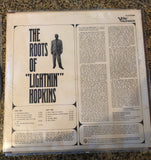 Vintage Vinyl The Roots Of Lightnin Hopkins FVS 9000 1965 LP Verve Folkways USA
