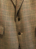 Vintage Clothing Fantastic 80s Vintage Men's M-L Houndstooth Single Vent Sports Jacket Great Britain Pure Wo