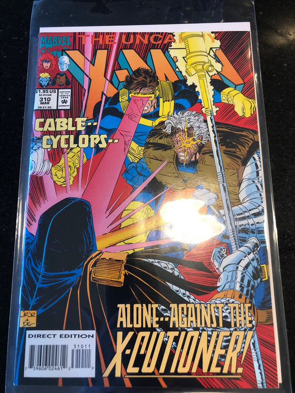 Vintage Comics The Uncanny X-Men #310 March 1994 Bagged And Boarded