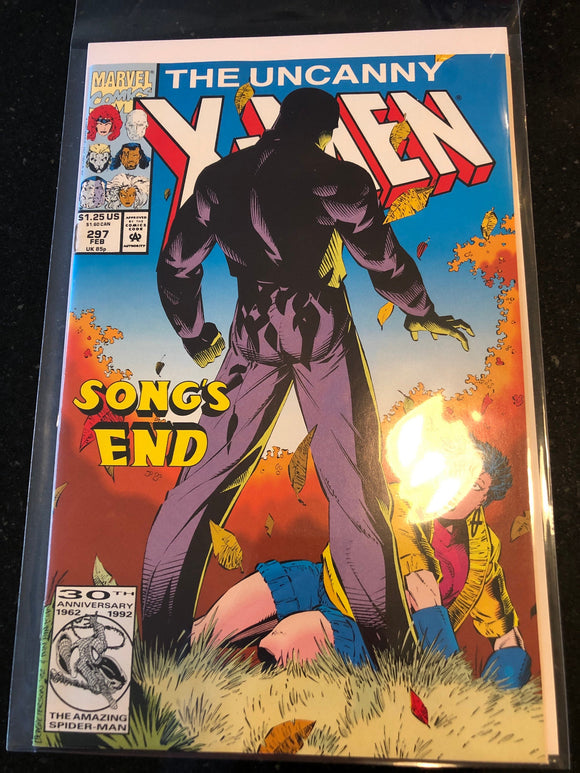 Vintage Comics The Uncanny X-Men #297 February 1992 Bagged & Boarded