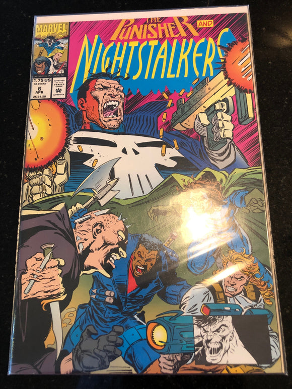 Vintage Comics The Punisher And Nightstalkers #6 April 1993