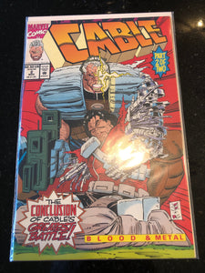 Vintage Comics Cable #2 November 1992 Bagged & Boarded Nice Copy