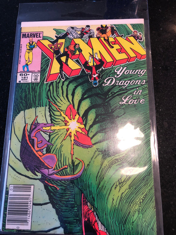 Vintage Comics Marvel’s X-Men #181 May 1984 Bagged And Boarded