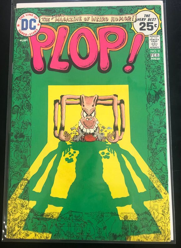 Vintage Comics DC Comics Plop #9 February 1975 Bagged And Boarded