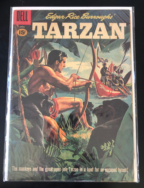 Vintage Comics Dell Comics Tarzan April 1961 #123
