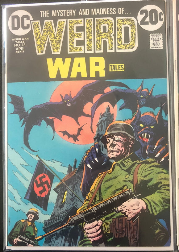 Vintage Comics DC Comics Weird War Tales #13 Fine Condition April 1973