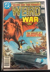 Vintage Comics DC Comics Weird War Tales #99 May 1981 Bagged And Boarded
