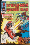 Vintage Comics Marvel’s Team Up 136 December 1983 Spider-Man & Wonder Man Bagged And Boarded