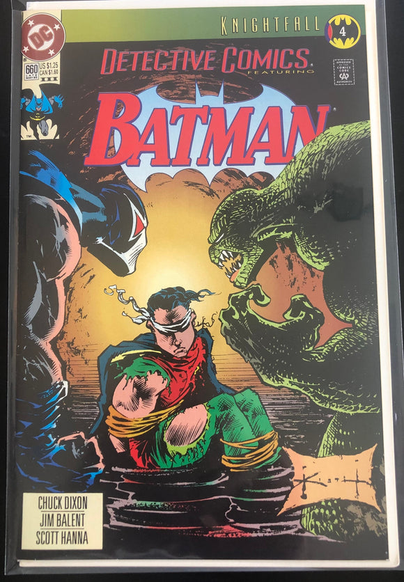 Vintage Comics DC Comics Detective Comics Batman #660 Late May 1993