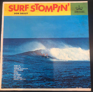 Vintage Vinyl Don Dailey Surf Stompin Crown Records CLP 5314 1963