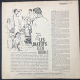 Vintage Vinyl Les Baxter Teen Drums Capitol Records Mono T1355 1960 Exotic Lounge Icon!