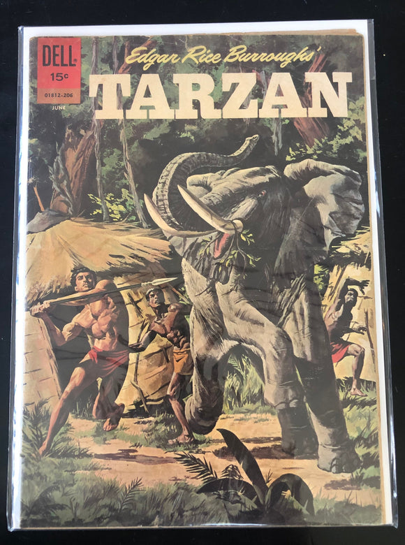 Vintage Comics Dell Comics Tarzan June 1962 #130