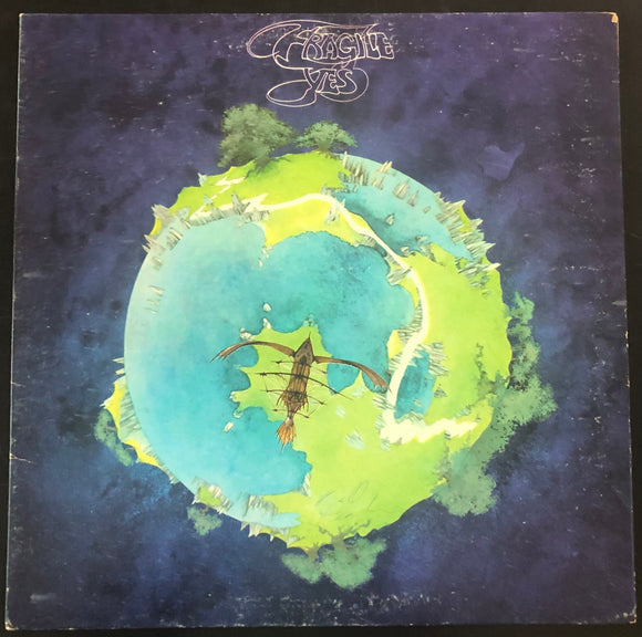 Vintage Vinyl Yes-Fragile Atlantic SD 19132 LP Re/Issue US Prog Rock 1977 Gatefold