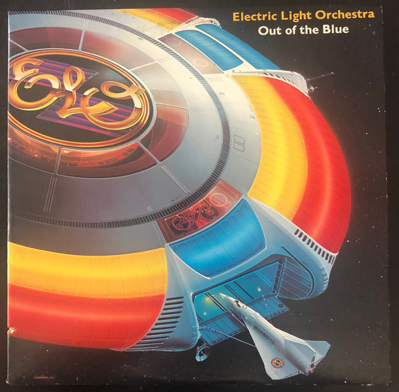Vintage Vinyl Electric Light Orchestra Out Of The Blue 2xLP Jet/United Artist Records JT-LA-832-L2 1977 US