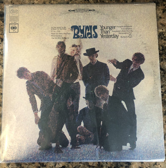 Vintage Vinyl The Byrds Younger Then Yesterday CS9442 Stereo 1967