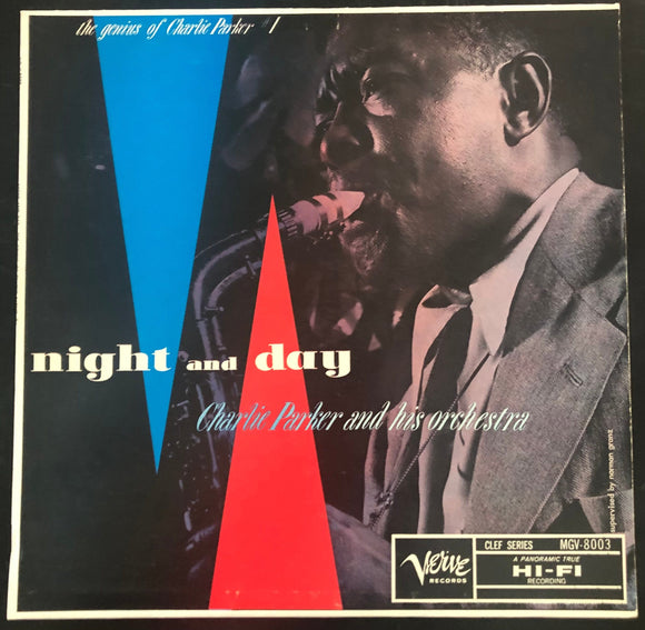 Vintage Vinyl Charlie Parker And His Orchestra Night And Day LP Comp Mono Re-Issue Verve Records MG V-8003 US