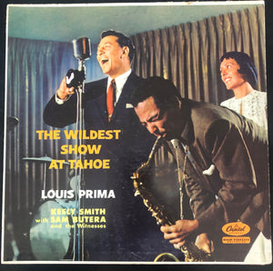 Vintage Vinyl Louis Prima The Wildest Show At Tahoe LP Mono Capitol Records T-908 1957 US