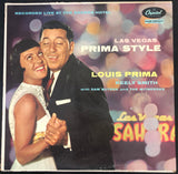 Vintage Vinyl Las Vegas Prima Style-Louis Prima Capitol Records LP Mono T-1010 1958